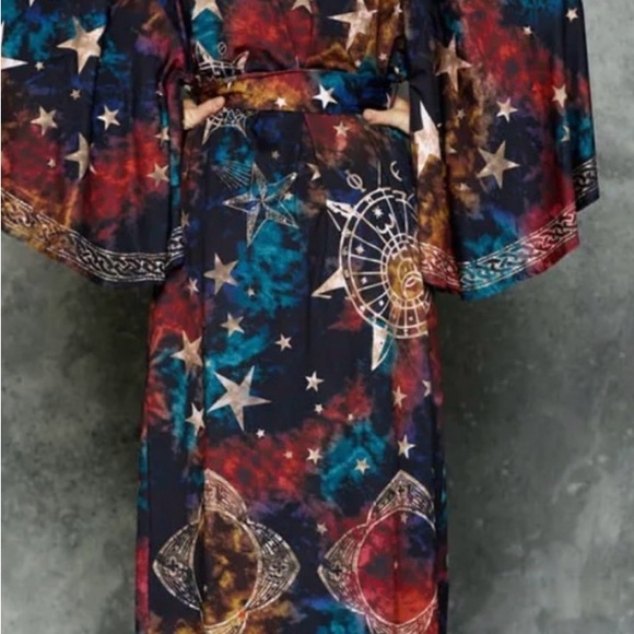 ✨🪄 BlackMilk • Deathly Hallows / Invisibility Cloak ✨ Swan Kimono - Picture 5 of 9